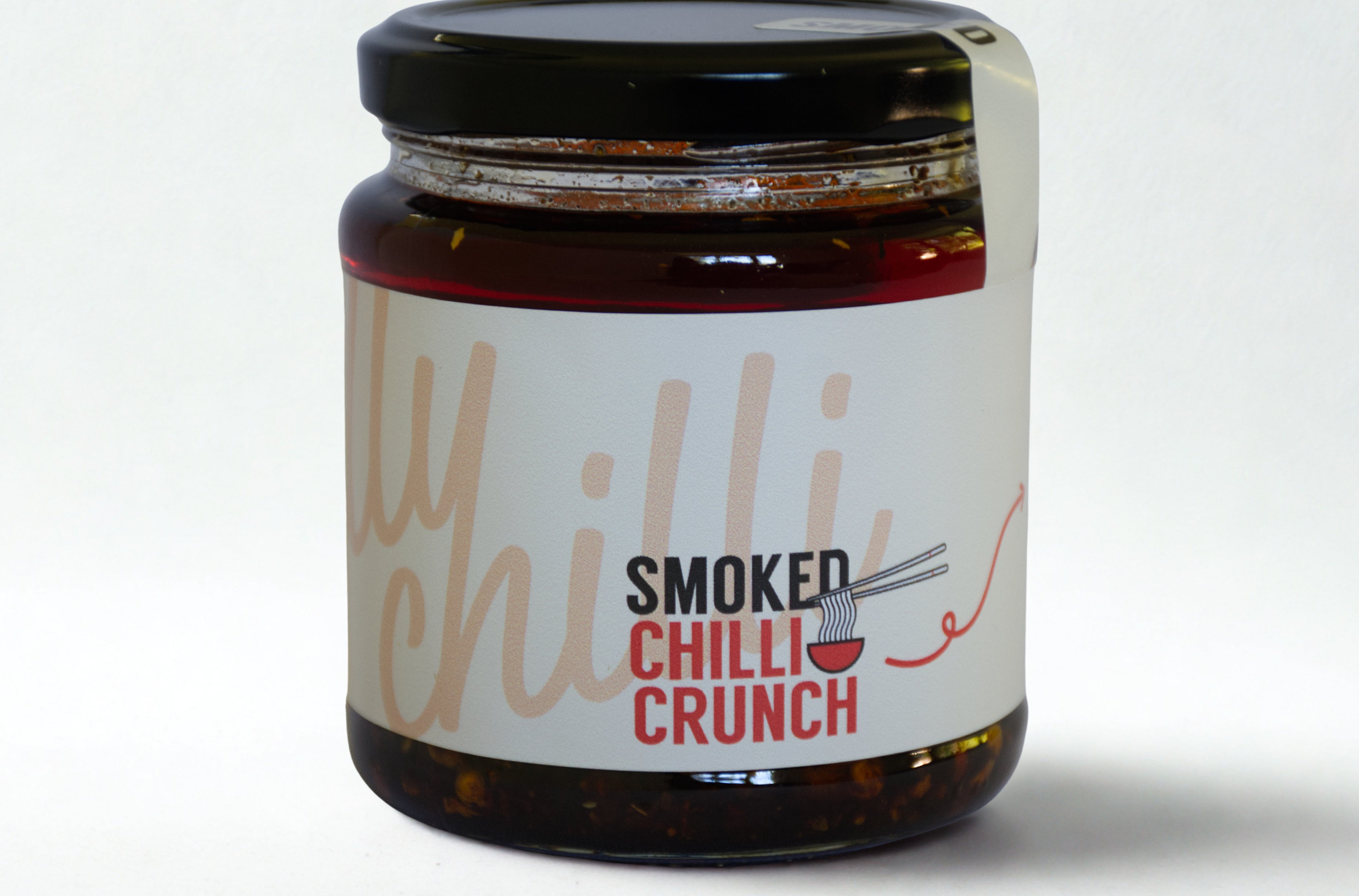 Dilly Chilli Smoked Chilli Crunch jar — deep smoky chilli condiment