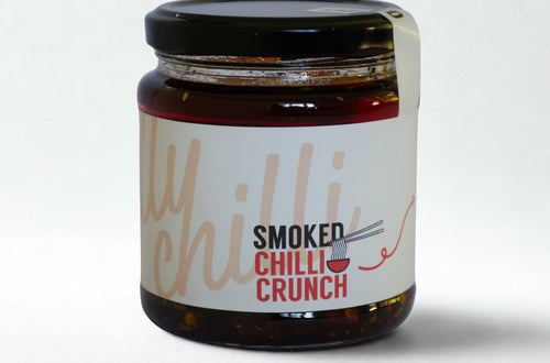 Dilly Chilli Smoked Chilli Crunch jar — deep smoky chilli condiment